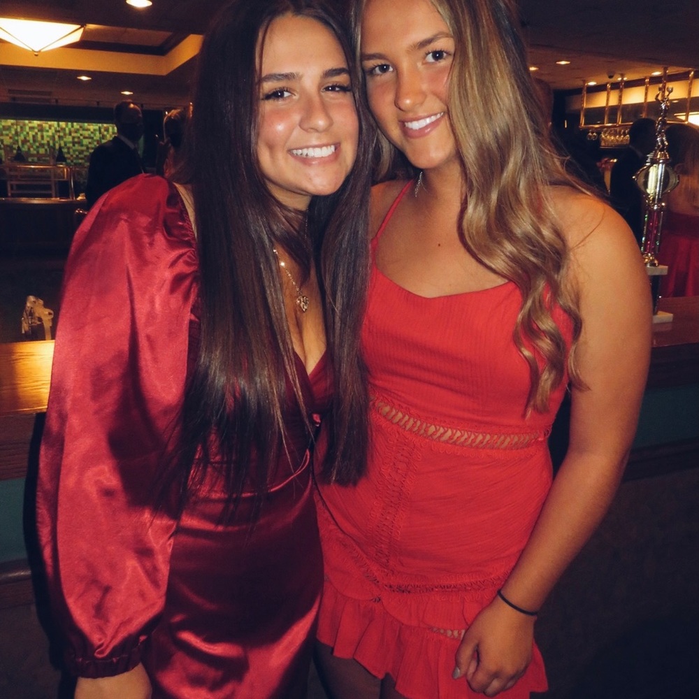 Red hello molly dress